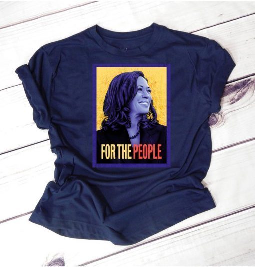 KAMALA HARRIS FOR THE PEOPLE KAMALA HARRIS PORTRAIT TEE SHIRT Limited Edition