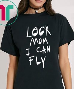 Funny Look Mom I Can Fly Tee Shirt