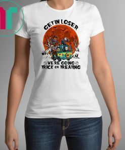 Massacre Machine Horror Get In Losers We’re Going Trick Or Treating T-Shirt