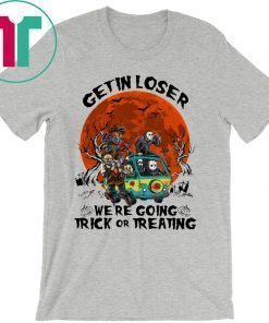 Massacre Machine Horror Get In Losers We’re Going Trick Or Treating T-Shirt