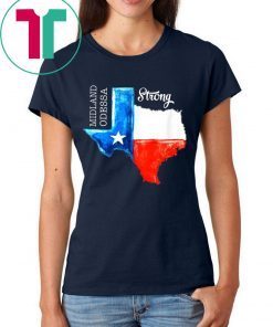 Midland Odessa Strong Texas Flag 432 Lover T-Shirt