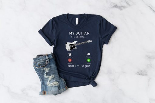 My bass Guitar is calling and I Must go Shirt