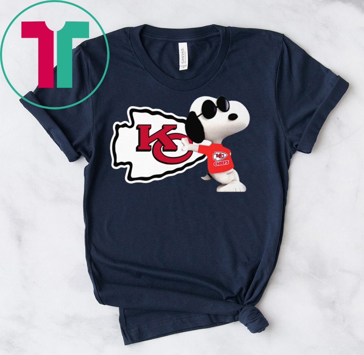 NFL kansas city chiefs snoopy shirt