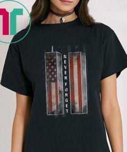 Never Forget Patriotic 911 American Flag Shirt