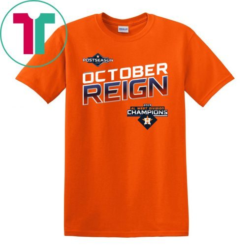 October Reign Astros Champions Shirt Limited Edition