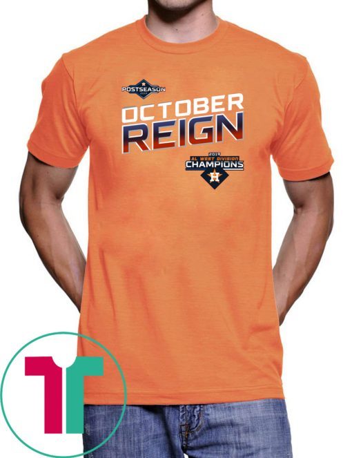 October Reign Astros Champions Unisex T Shirt