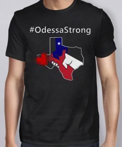 Odessa Strong Pray Support Victims Love T-Shirt