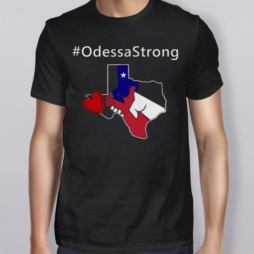 Odessa Strong Pray Support Victims Love T-Shirt