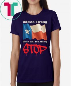 Odessa Strong US Flag T-Shirt