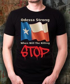 Odessa Strong US Flag T-Shirt