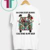 On a dark desert highway cool wind in my hair Stephen King characters shirt Funny Halloween