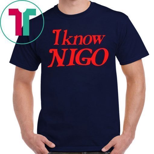 Pharrell Williams I Know Nigo Shirt