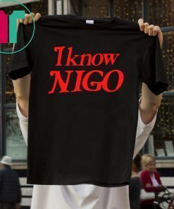 Pharrell Williams I Know Nigo Shirt