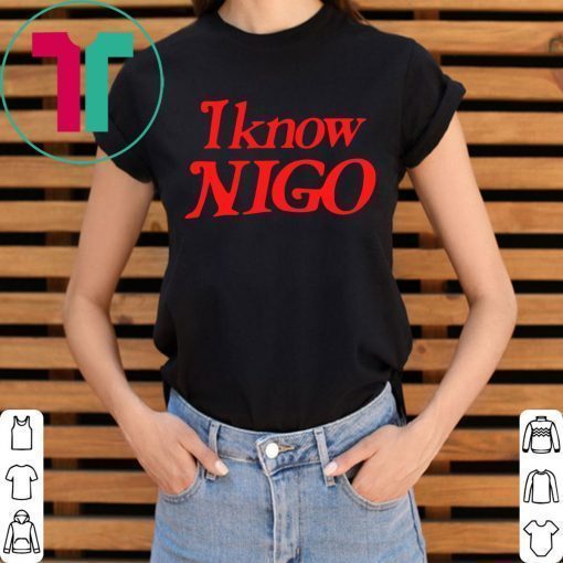 Pharrell Williams I Know Nigo Shirt