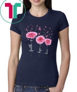 Official Pink Daisy Flower Breast Cancer Awareness Shirt