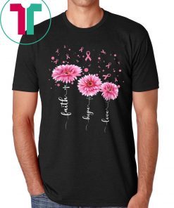 Official Pink Daisy Flower Breast Cancer Awareness Shirt