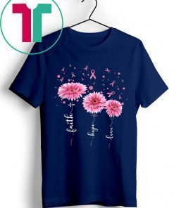 Official Pink Daisy Flower Breast Cancer Awareness Shirt