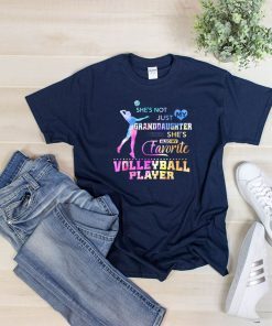 She's Not Just My Granddaughter Favorite Volleyball Player T-Shirt