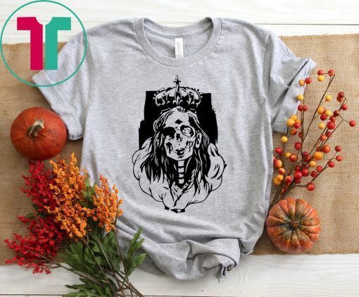 Skeleton Queen horror fans Halloween Shirt