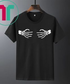 Skeleton Wrap Around Hands Women’s Shirt