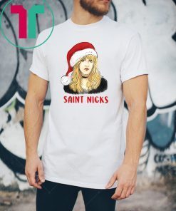Stevie Nicks Saint Nicks Christmas Tee Shirt