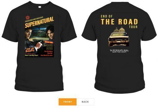 Official Supernatural End of the Road T-Shirt