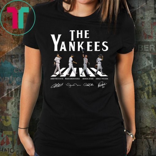 The Yankees Abbey Road shirts