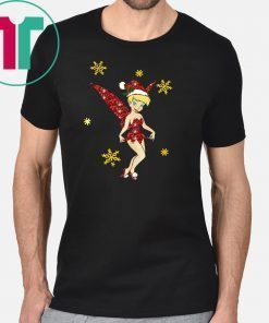 Tinkerbell merry christmas shirt