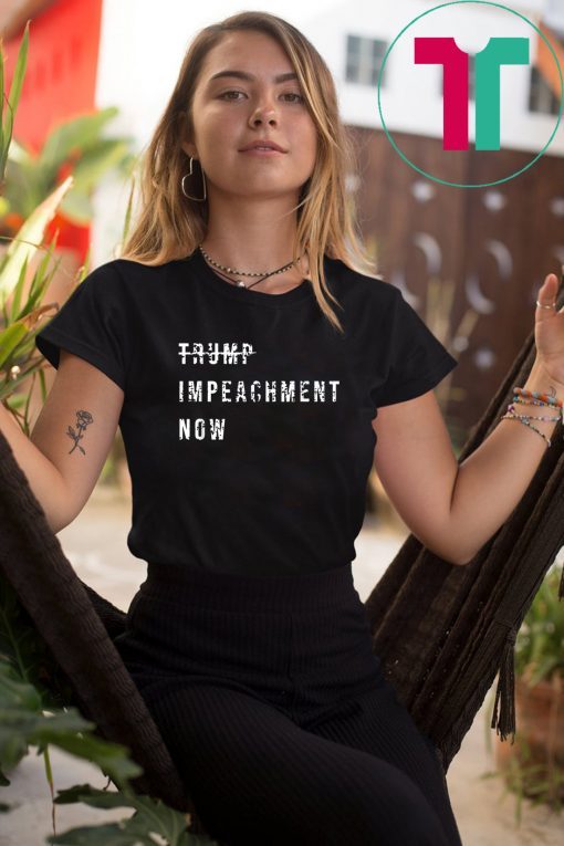 Trump Impeachment Now Ukraine Affair Selenski T-Shirt