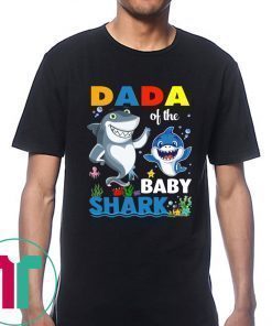 Dada Of The Baby Shark Birthday Limited Edition T-Shirt