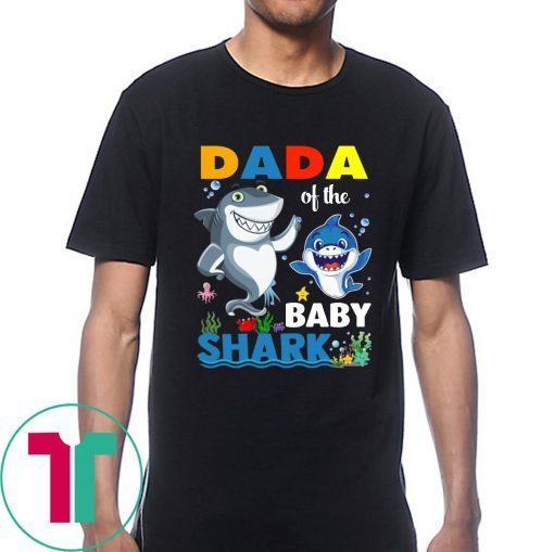 Dada Of The Baby Shark Birthday Limited Edition T-Shirt