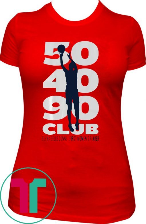 Elena Delle Donne Shirt - 50 40 90 Club, WNBPA