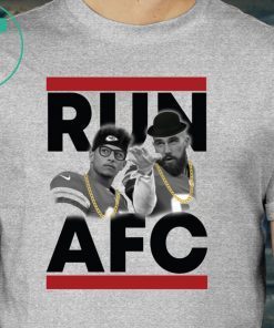 Patrick Mahomes Travis Kelce Run AFC Unisex T-Shirt