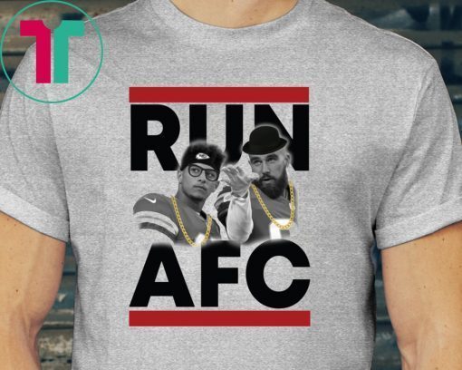 Patrick Mahomes Travis Kelce Run AFC Unisex T-Shirt