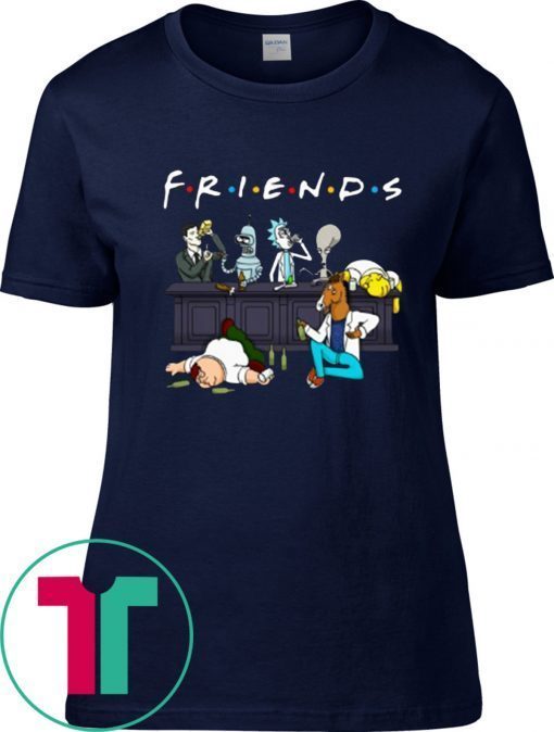 Buy Rick Sanchez Drinking Buddies FRIENDS T-Shirt