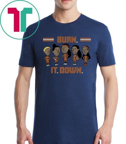 Connecticut, WNBPA Burn It Down T-Shirt