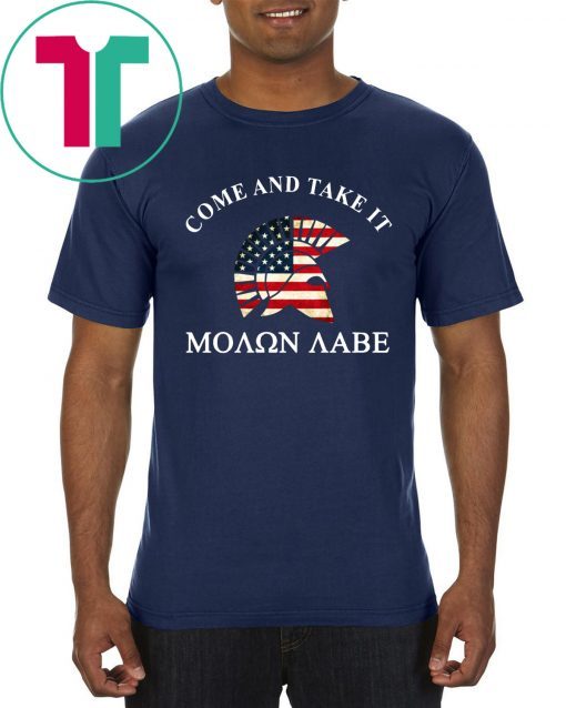 Molon Labe come and take it Offcial T-Shirt