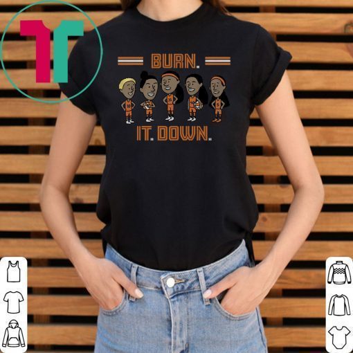 Connecticut, WNBPA Burn It Down T-Shirt