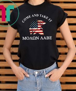 Molon Labe come and take it Offcial T-Shirt