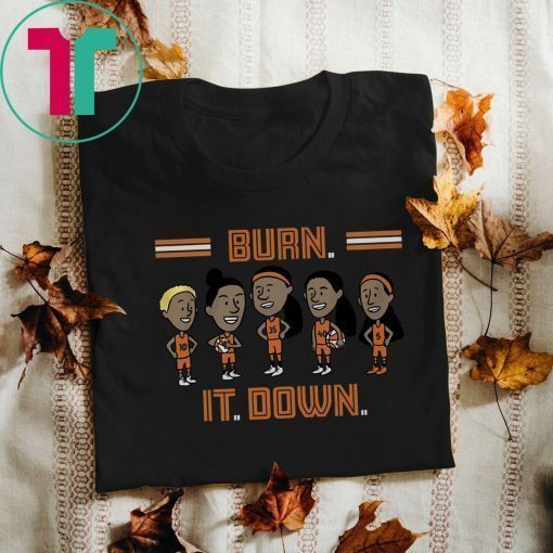 Connecticut, WNBPA Burn It Down T-Shirt