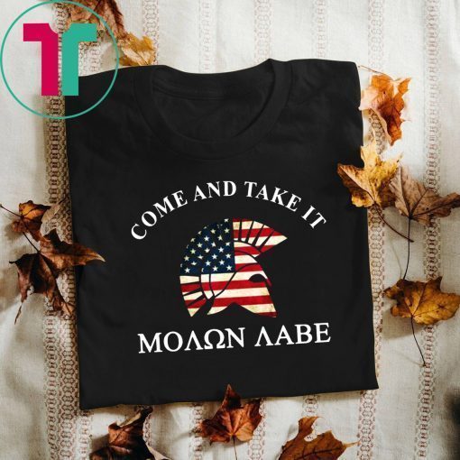 Molon Labe come and take it Offcial T-Shirt