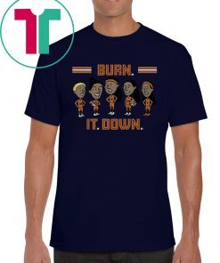 Burn It Down Shirt - Connecticut, WNBPA Unisex T-Shirt