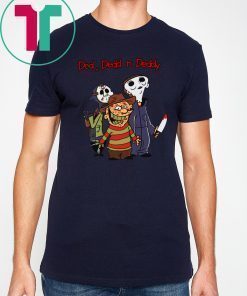 Offcial Horror Characters Ded Dedd Deddy T-Shirt