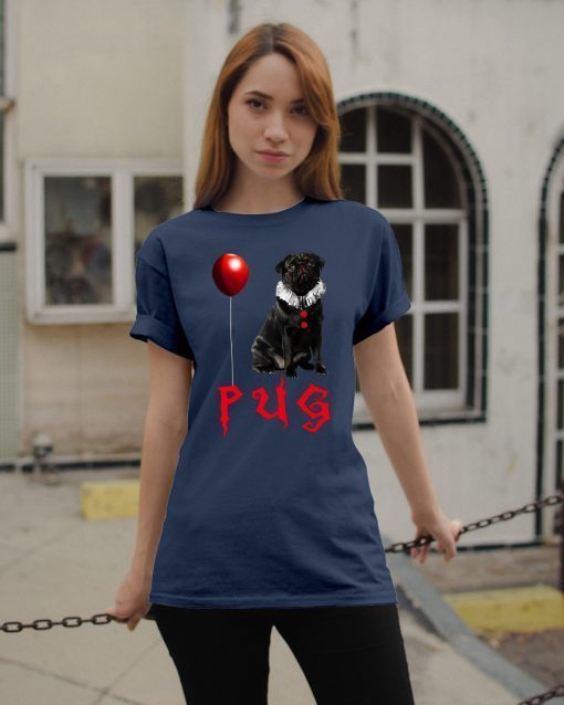 Halloween pug pennywise 2019 T-Shirt