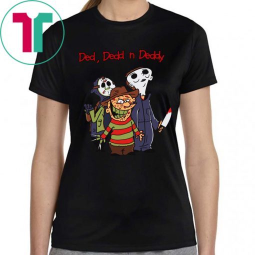 Horror Characters Ded Dedd Deddy T-Shirt For Mens Womens Kids