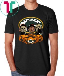 Michael Jason and Freddy Krueger Green Bay Packers Funny T-Shirt