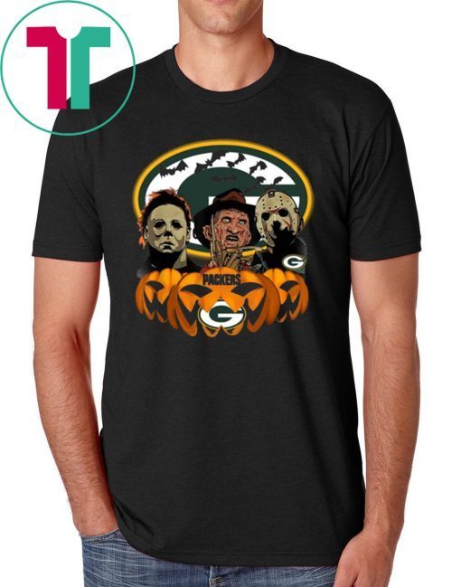 Michael Jason and Freddy Krueger Green Bay Packers Funny T-Shirt