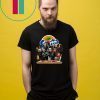 Horror Characters Drinking Fanta Funny Halloween Gift T-Shirt