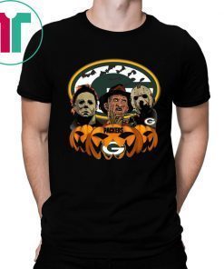 Michael Jason and Freddy Krueger Green Bay Packers Funny T-Shirt