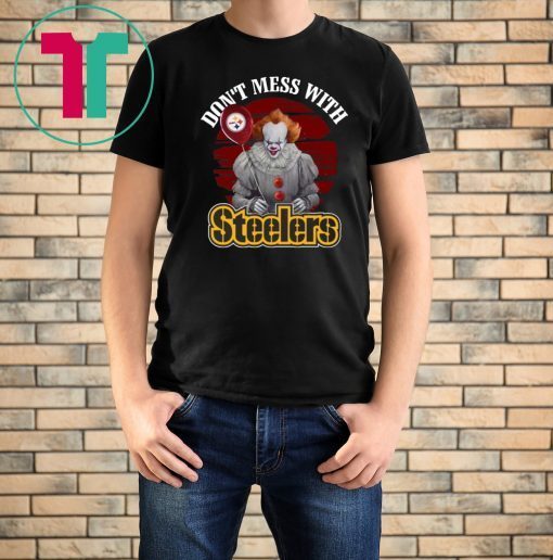 Pennywise IT Don't mess with Steelers Classic T-Shirt